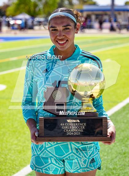 Thumbnail 1 in Salpointe Catholic vs Prescott (AIA 4A Final Awards) photogallery.