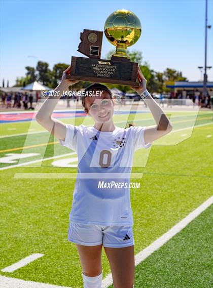 Thumbnail 3 in Salpointe Catholic vs Prescott (AIA 4A Final Awards) photogallery.
