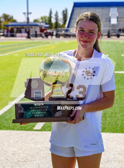Thumbnail 2 in Salpointe Catholic vs Prescott (AIA 4A Final Awards) photogallery.