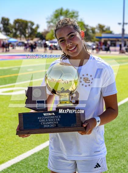 Thumbnail 1 in Salpointe Catholic vs Prescott (AIA 4A Final Awards) photogallery.