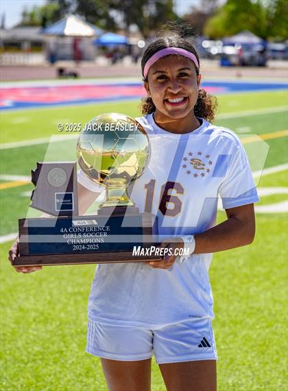 Thumbnail 3 in Salpointe Catholic vs Prescott (AIA 4A Final Awards) photogallery.