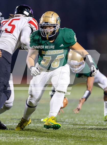 Thumbnail 1 in Salesian College Preparatory @ Moreau Catholic (CIF NCS D6 Semifinal) photogallery.