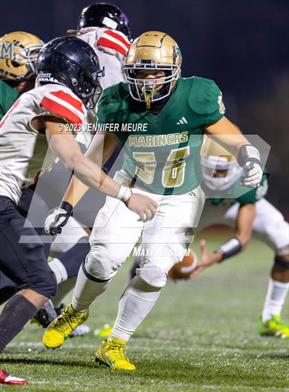 Thumbnail 3 in Salesian College Preparatory @ Moreau Catholic (CIF NCS D6 Semifinal) photogallery.