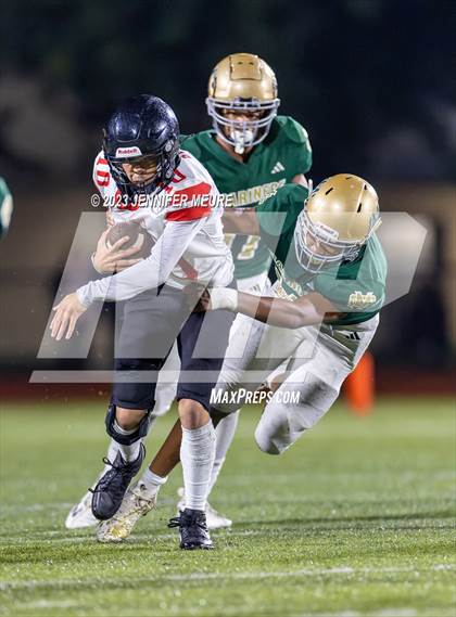 Thumbnail 2 in Salesian College Preparatory @ Moreau Catholic (CIF NCS D6 Semifinal) photogallery.