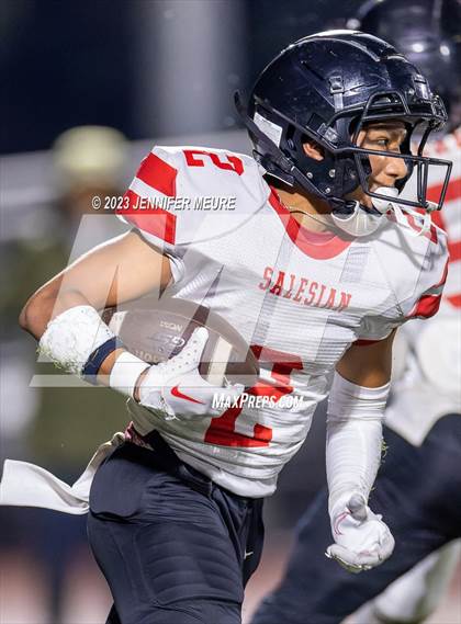 Thumbnail 3 in Salesian College Preparatory @ Moreau Catholic (CIF NCS D6 Semifinal) photogallery.