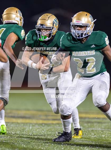 Thumbnail 1 in Salesian College Preparatory @ Moreau Catholic (CIF NCS D6 Semifinal) photogallery.