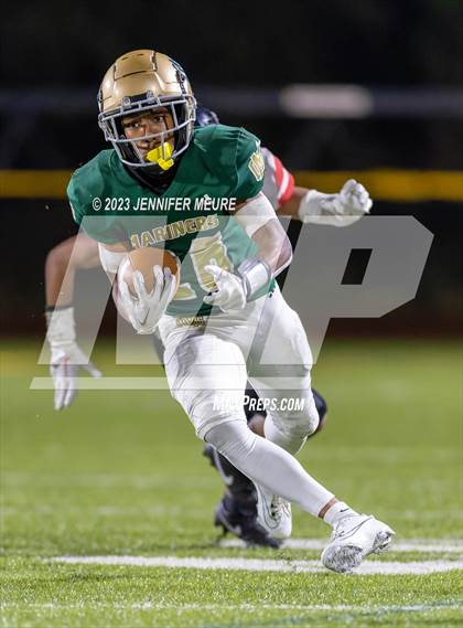 Thumbnail 3 in Salesian College Preparatory @ Moreau Catholic (CIF NCS D6 Semifinal) photogallery.