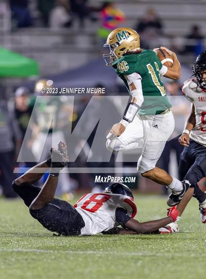 Thumbnail 1 in Salesian College Preparatory @ Moreau Catholic (CIF NCS D6 Semifinal) photogallery.