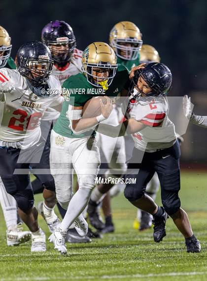 Thumbnail 3 in Salesian College Preparatory @ Moreau Catholic (CIF NCS D6 Semifinal) photogallery.