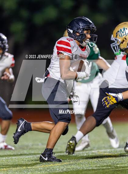 Thumbnail 1 in Salesian College Preparatory @ Moreau Catholic (CIF NCS D6 Semifinal) photogallery.