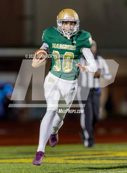 Thumbnail 3 in Salesian College Preparatory @ Moreau Catholic (CIF NCS D6 Semifinal) photogallery.