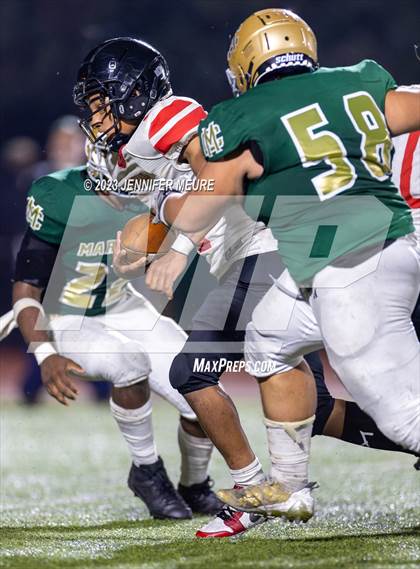 Thumbnail 3 in Salesian College Preparatory @ Moreau Catholic (CIF NCS D6 Semifinal) photogallery.