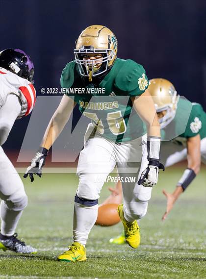 Thumbnail 3 in Salesian College Preparatory @ Moreau Catholic (CIF NCS D6 Semifinal) photogallery.