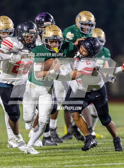 Thumbnail 1 in Salesian College Preparatory @ Moreau Catholic (CIF NCS D6 Semifinal) photogallery.