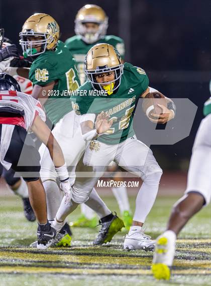 Thumbnail 1 in Salesian College Preparatory @ Moreau Catholic (CIF NCS D6 Semifinal) photogallery.