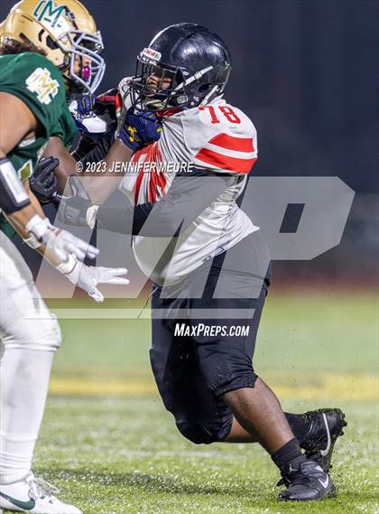 Thumbnail 3 in Salesian College Preparatory @ Moreau Catholic (CIF NCS D6 Semifinal) photogallery.