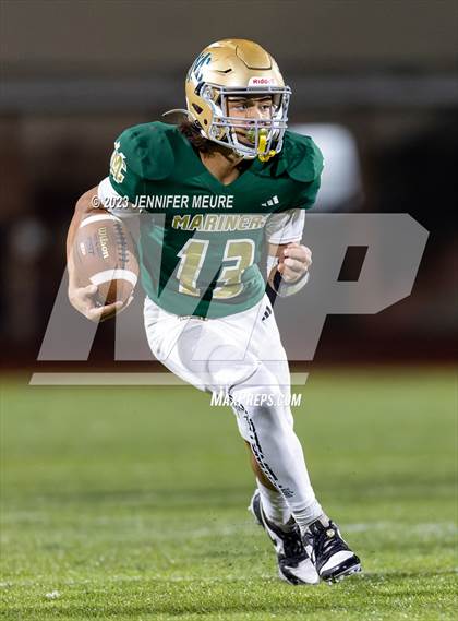 Thumbnail 3 in Salesian College Preparatory @ Moreau Catholic (CIF NCS D6 Semifinal) photogallery.