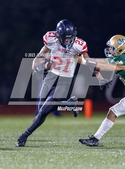Thumbnail 1 in Salesian College Preparatory @ Moreau Catholic (CIF NCS D6 Semifinal) photogallery.