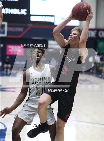 Thumbnail 1 in Campolindo vs. St. Patrick-St. Vincent (MaxPreps/DLS MLK Classic) photogallery.