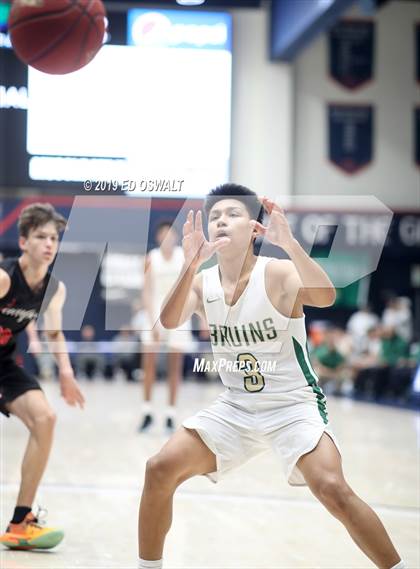 Thumbnail 2 in Campolindo vs. St. Patrick-St. Vincent (MaxPreps/DLS MLK Classic) photogallery.