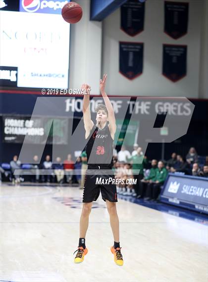 Thumbnail 2 in Campolindo vs. St. Patrick-St. Vincent (MaxPreps/DLS MLK Classic) photogallery.