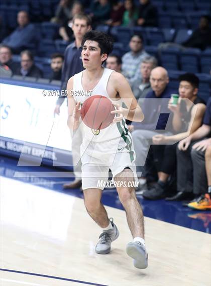 Thumbnail 2 in Campolindo vs. St. Patrick-St. Vincent (MaxPreps/DLS MLK Classic) photogallery.