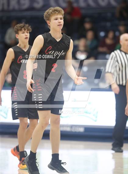 Thumbnail 2 in Campolindo vs. St. Patrick-St. Vincent (MaxPreps/DLS MLK Classic) photogallery.