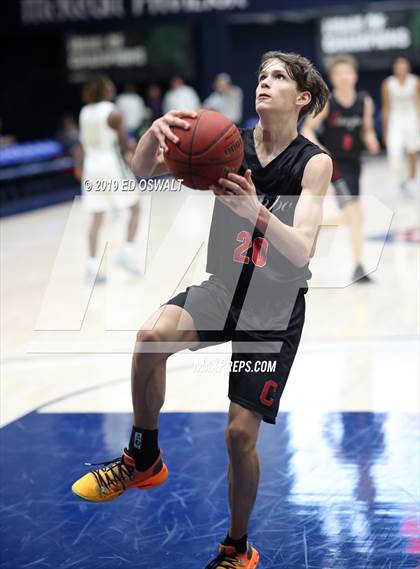 Thumbnail 2 in Campolindo vs. St. Patrick-St. Vincent (MaxPreps/DLS MLK Classic) photogallery.