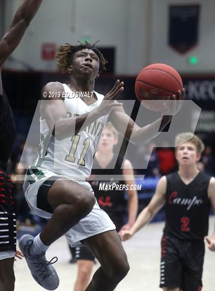 Thumbnail 2 in Campolindo vs. St. Patrick-St. Vincent (MaxPreps/DLS MLK Classic) photogallery.