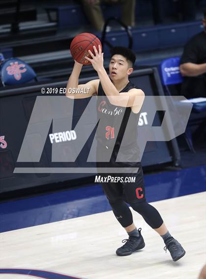 Thumbnail 1 in Campolindo vs. St. Patrick-St. Vincent (MaxPreps/DLS MLK Classic) photogallery.