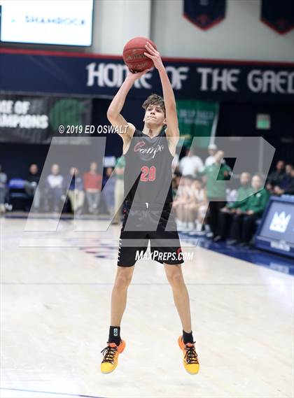 Thumbnail 3 in Campolindo vs. St. Patrick-St. Vincent (MaxPreps/DLS MLK Classic) photogallery.