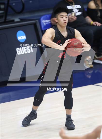 Thumbnail 2 in Campolindo vs. St. Patrick-St. Vincent (MaxPreps/DLS MLK Classic) photogallery.