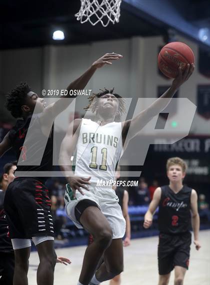 Thumbnail 3 in Campolindo vs. St. Patrick-St. Vincent (MaxPreps/DLS MLK Classic) photogallery.