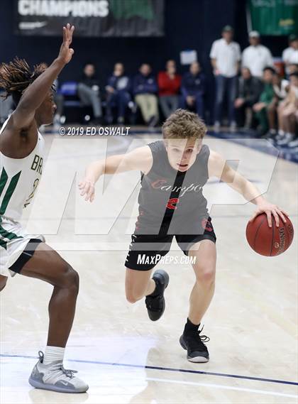 Thumbnail 2 in Campolindo vs. St. Patrick-St. Vincent (MaxPreps/DLS MLK Classic) photogallery.