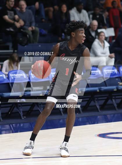 Thumbnail 3 in Campolindo vs. St. Patrick-St. Vincent (MaxPreps/DLS MLK Classic) photogallery.