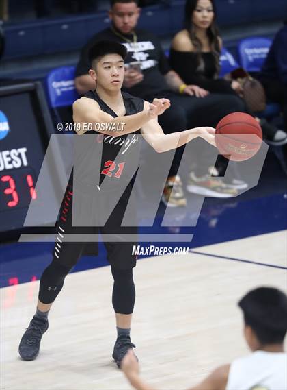Thumbnail 3 in Campolindo vs. St. Patrick-St. Vincent (MaxPreps/DLS MLK Classic) photogallery.