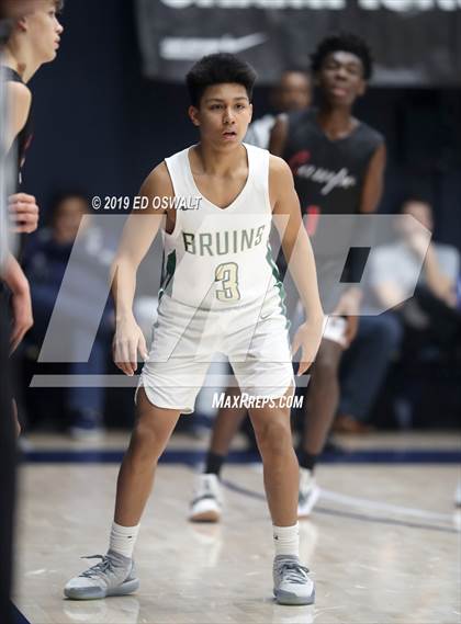 Thumbnail 2 in Campolindo vs. St. Patrick-St. Vincent (MaxPreps/DLS MLK Classic) photogallery.