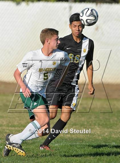 Thumbnail 2 in Lincoln @ Rio Americano (CIF SJS D3 Playoffs) photogallery.