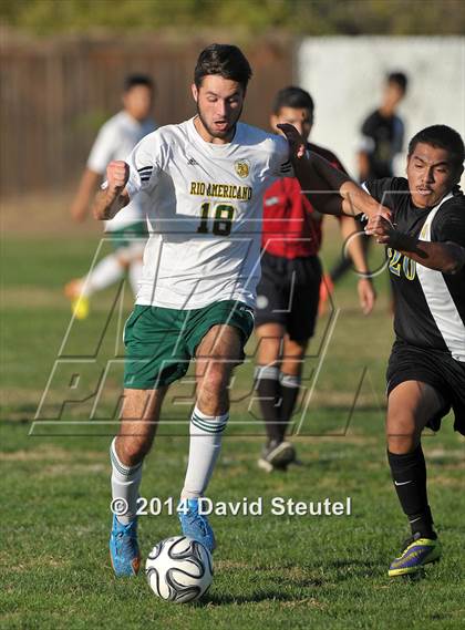 Thumbnail 1 in Lincoln @ Rio Americano (CIF SJS D3 Playoffs) photogallery.