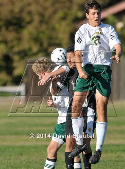 Thumbnail 3 in Lincoln @ Rio Americano (CIF SJS D3 Playoffs) photogallery.