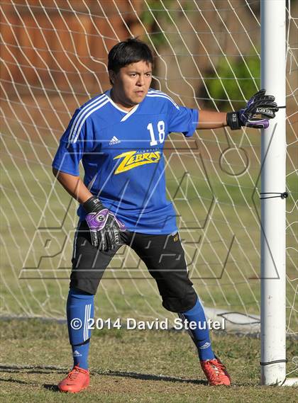 Thumbnail 2 in Lincoln @ Rio Americano (CIF SJS D3 Playoffs) photogallery.