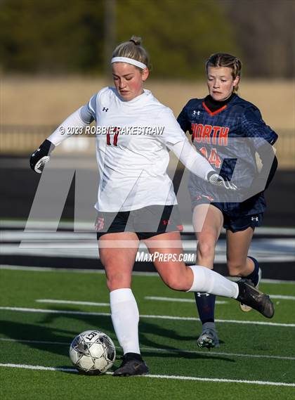 Thumbnail 1 in Tyler Legacy vs. McKinney North (Forney Invitational Tournament) photogallery.