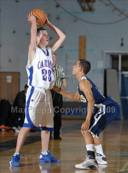 Thumbnail 2 in Our Lady of Lourdes vs. Carmel (New York State Section 1-C tournament) photogallery.