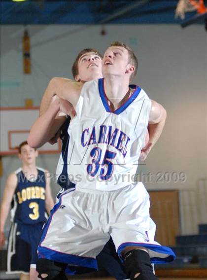 Thumbnail 3 in Our Lady of Lourdes vs. Carmel (New York State Section 1-C tournament) photogallery.