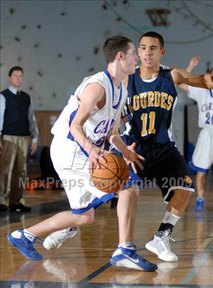 Thumbnail 1 in Our Lady of Lourdes vs. Carmel (New York State Section 1-C tournament) photogallery.