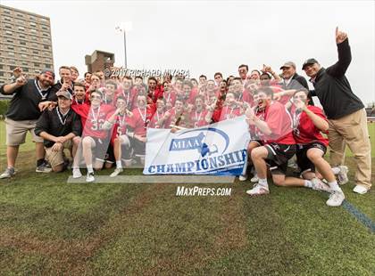 Thumbnail 1 in Longmeadow vs. Hingham (MIAA Division 2 Final) photogallery.