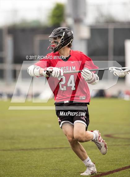 Thumbnail 1 in Longmeadow vs. Hingham (MIAA Division 2 Final) photogallery.