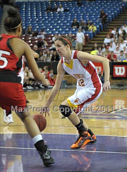 Thumbnail 2 in Lincoln vs St. Francis (CIF SJS D1 Final) photogallery.