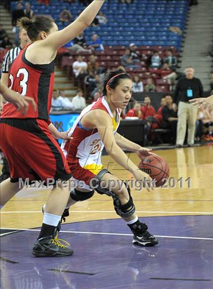 Thumbnail 2 in Lincoln vs St. Francis (CIF SJS D1 Final) photogallery.