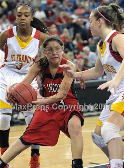 Thumbnail 1 in Lincoln vs St. Francis (CIF SJS D1 Final) photogallery.